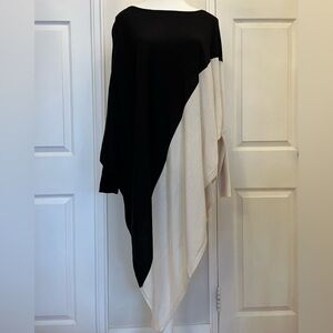WHBM Colour Block Poncho